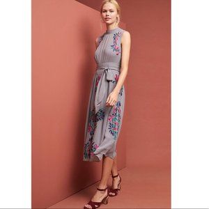 NWT rare Vanessa Virgina velvet beaded dress